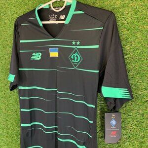 DYNAMO KIEV UKRAINE 2020/2021 PLAYER ISSUE FOOTBALL JERSEY THIRD NEW BALANCE M